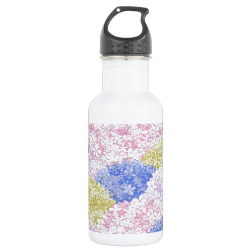 Beautiful Fields Of Hydrangeas Stainless Steel Water Bottle