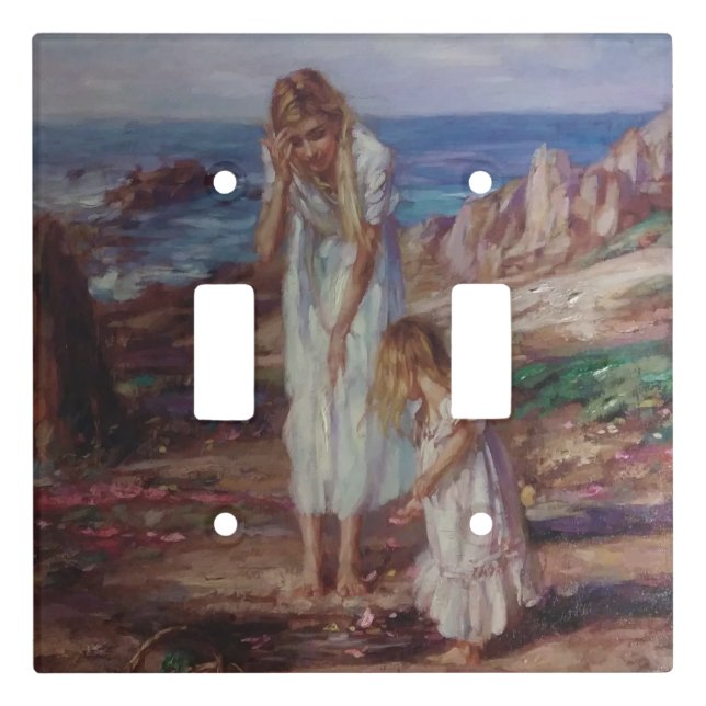 Beautiful Fine Art Double Switch Plate (Front)