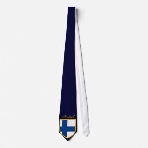 Beautiful Finland Flag Tie