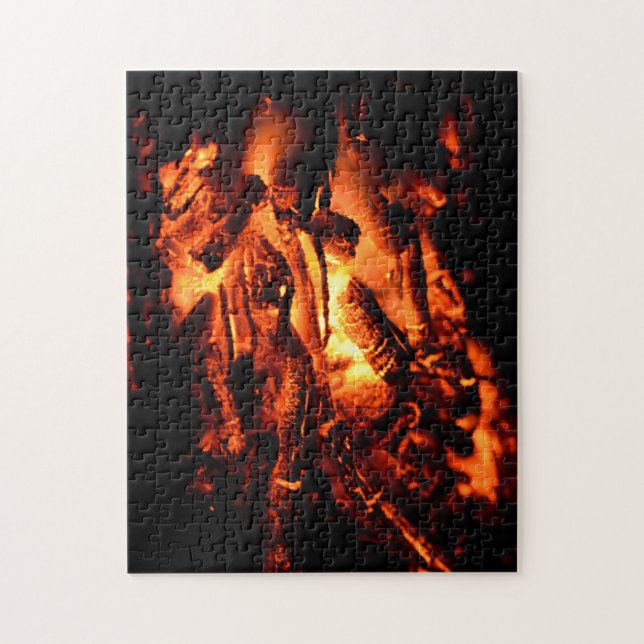 Beautiful Fire Jigsaw Puzzle (Vertical)