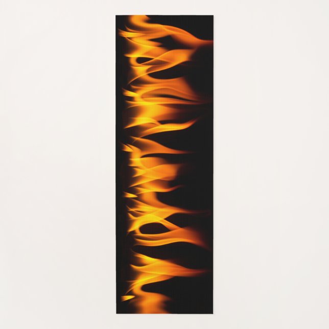 Beautiful Fire Yoga Mat (Front)