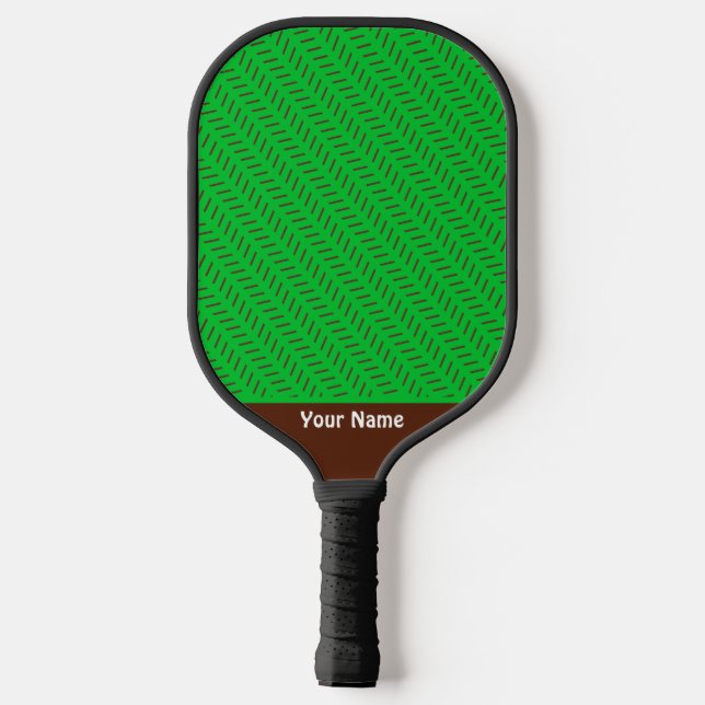 Beautiful Fitness Pro Green Pickleball Paddle (Back)