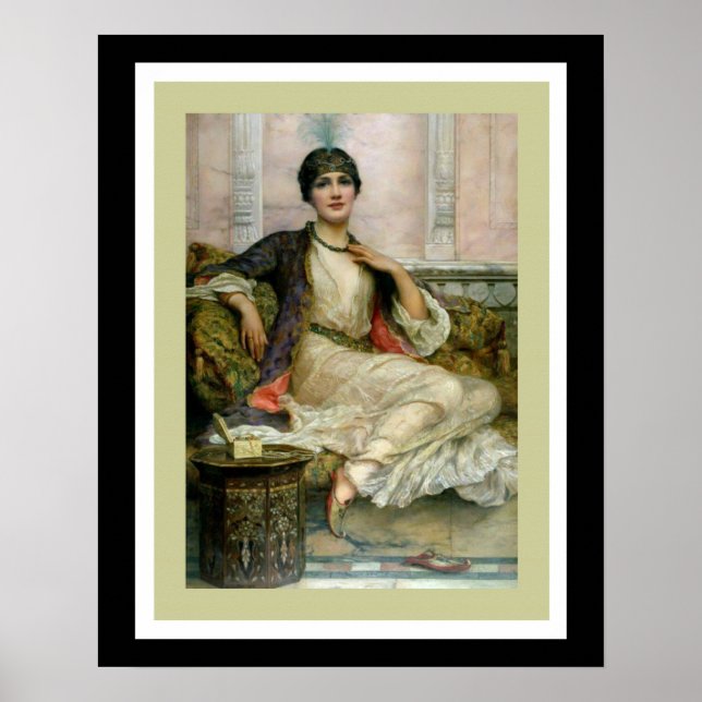 Beautiful Flapper Girl Poster (Front)