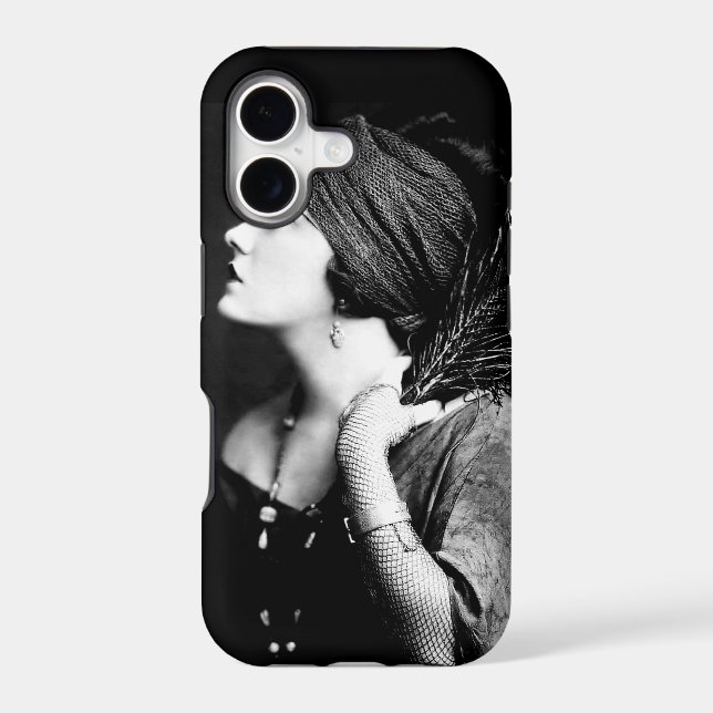 beautiful flapper iphone case (Back)
