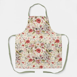 Beautiful Floral Apron