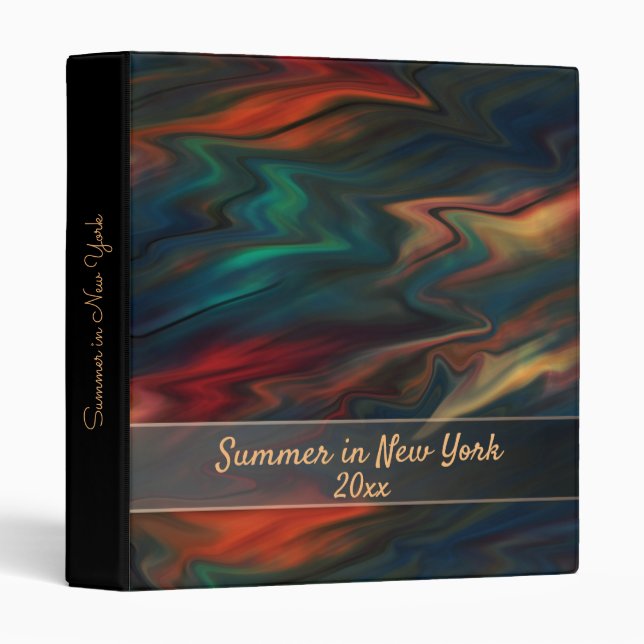 Beautiful, floral background, elegant, autumn 3 ri 3 ring binder (Front/Spine)