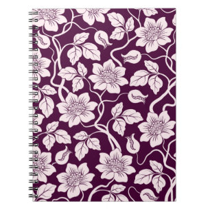 Beautiful Floral Background Notebook