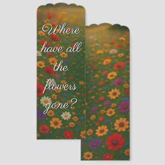 Beautiful Floral Bookmark (1)