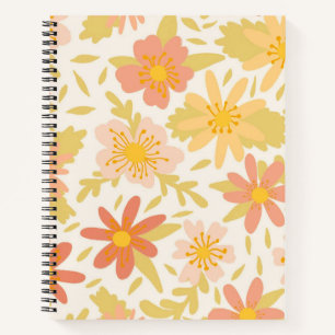 beautiful floral Customizable Notebook