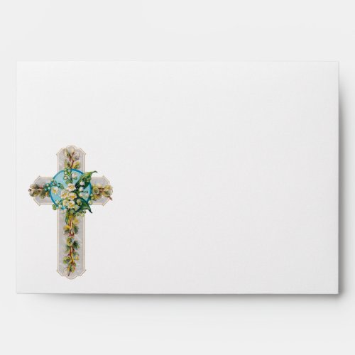 Beautiful Floral Easter Cross Envelopes