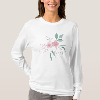 Beautiful Floral Flower Design T-Shirt