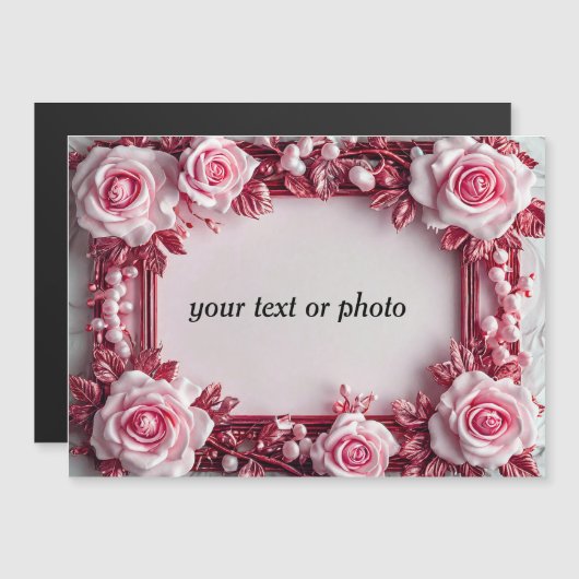 Beautiful Floral Frame (Front/Back)