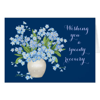 Beautiful Floral Get Well Wishes Card