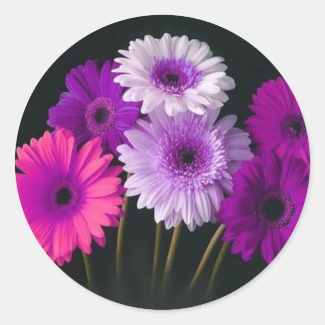 Beautiful Floral Gift Seals (Front)