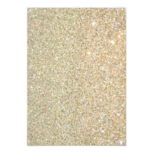 Beautiful Floral Gold Sparkles Graduation Party Card