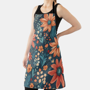 Beautiful Floral Inspiration  Apron