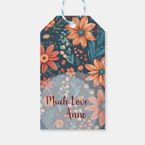 Beautiful Floral Inspiration  Gift Tags