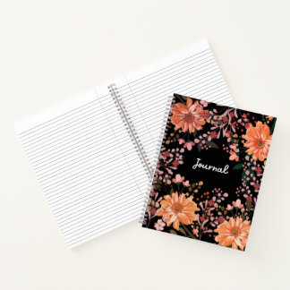 Beautiful Floral Journal Notebook