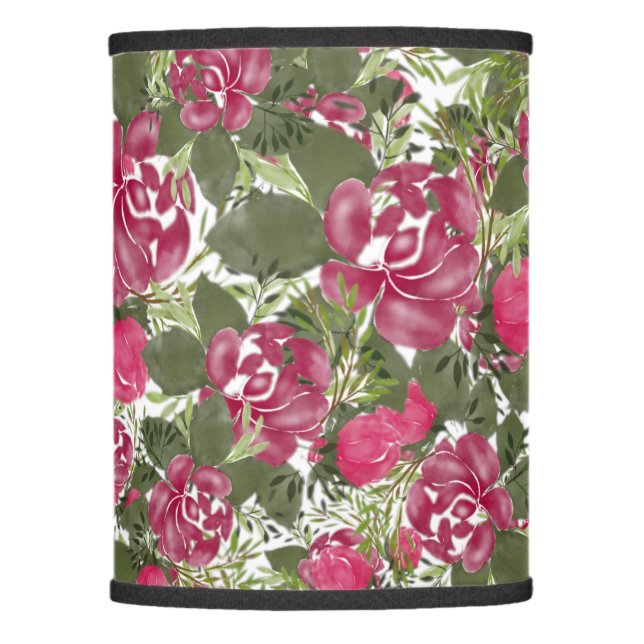 Beautiful Floral Lamp Shade (Front)