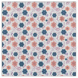 Beautiful floral modern pattern fabric