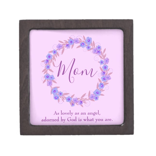 Beautiful floral mom gift box (Front)