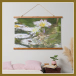 Beautiful Floral Monet Style Lily Pond Hanging Tapestry<br><div class="desc">This is a piece of artistic photography of the lily pond in Central Park,  NYC -- created in the impressionist style of Monet.  Yours to enjoy in your home.  Any design questions just send a chat or an email to charmdesignstudio@rcn.com and we'll be delighted to assist.</div>