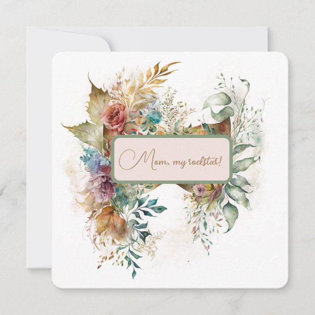 Beautiful Floral Mother's Day (Front)