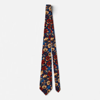 Beautiful Floral Neck Tie