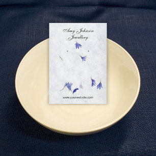 Beautiful Floral Paper Earrings Display Cards