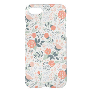 Beautiful Floral Pattern Girly iPhone 7 Case