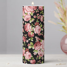 Beautiful Floral Pattern Roses with Green Foliage