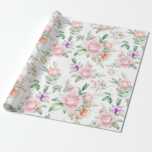 Beautiful Floral pattern Wrapping Paper