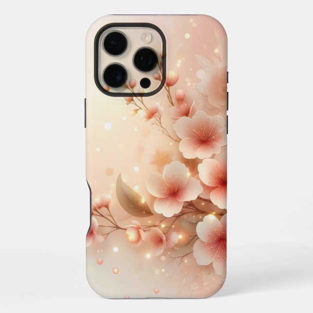 Beautiful floral patterns iPhone case (Back)
