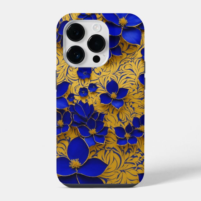 Beautiful floral patterns  iphone case (Back)