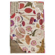 Beautiful Floral Pressed