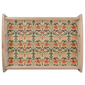 Beautiful Floral Serving Tray