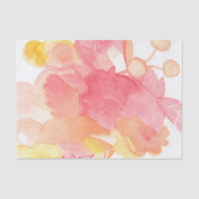 Beautiful Floral Tissue Paper (Front)