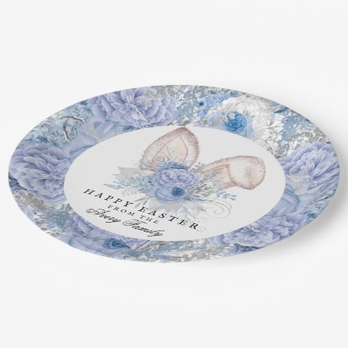 Beautiful Floral Watercolor Easter Paper Plates