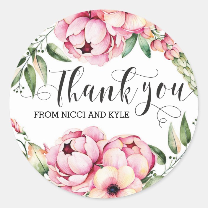 Thank You Card And Beautiful Blooming Of The Pink Carnation Flowers Stock Photo Alamy