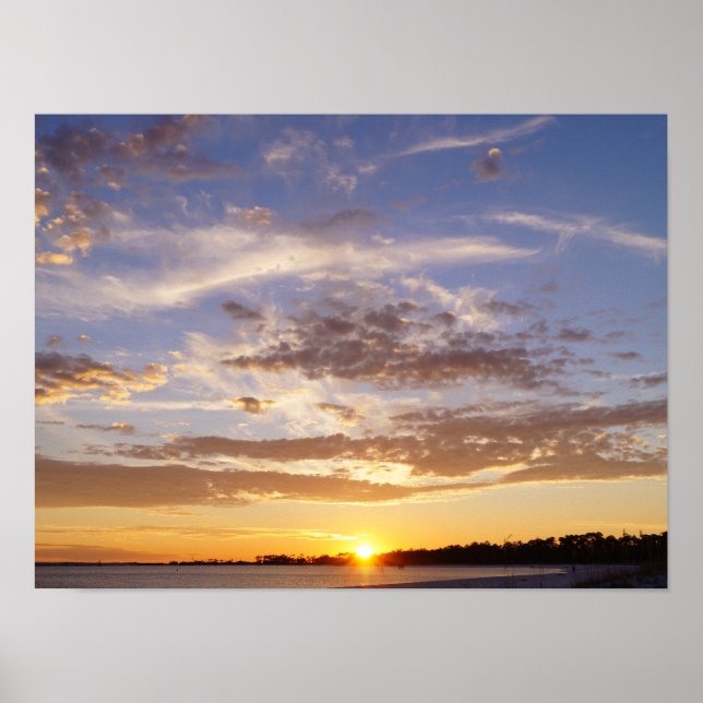Beautiful Florida Sky Poster (Front)