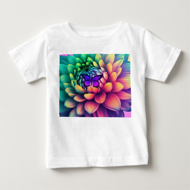 Beautiful flower baby T-Shirt (Front)