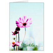 Beautiful Flower Card for Mom (Front)