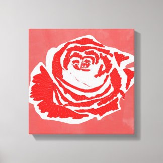 Beautiful Flower Design Rose No. 3 Canvas Print