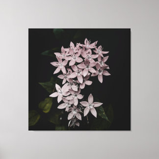 Beautiful flower image on canvas print
