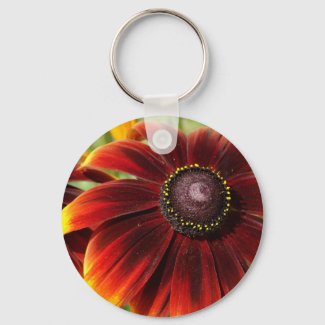Beautiful Flower Key Ring