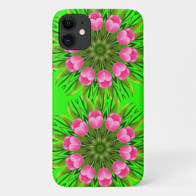 Beautiful Flower Mandala Design-79358 Case-Mate iPhone Case (Back)