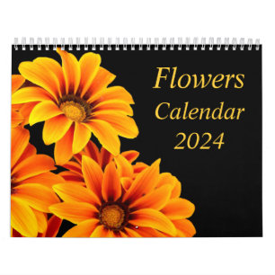Beautiful Flower Nature  Calendar 2024