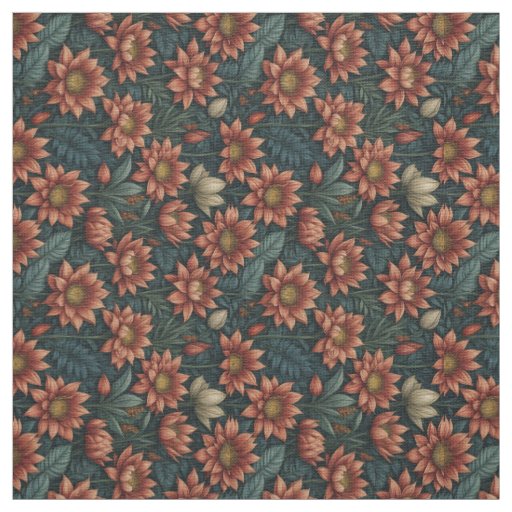 Beautiful Flower Pattern Fabric
