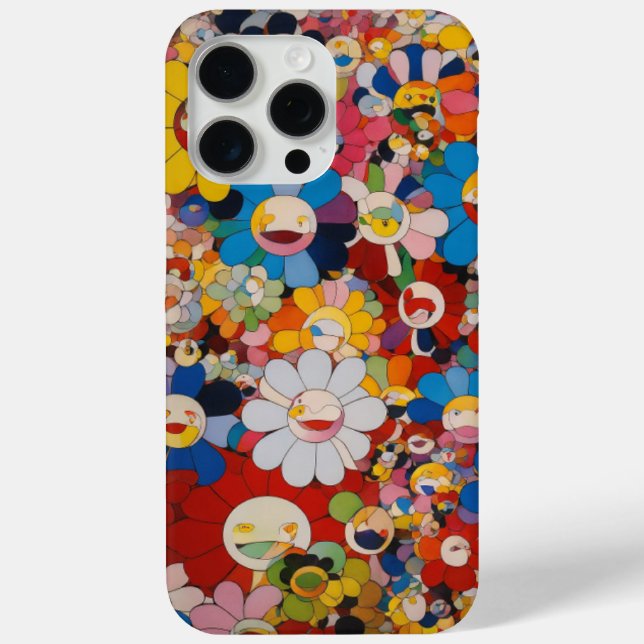  beautiful  flower sticker iPhone / iPad case (Back)