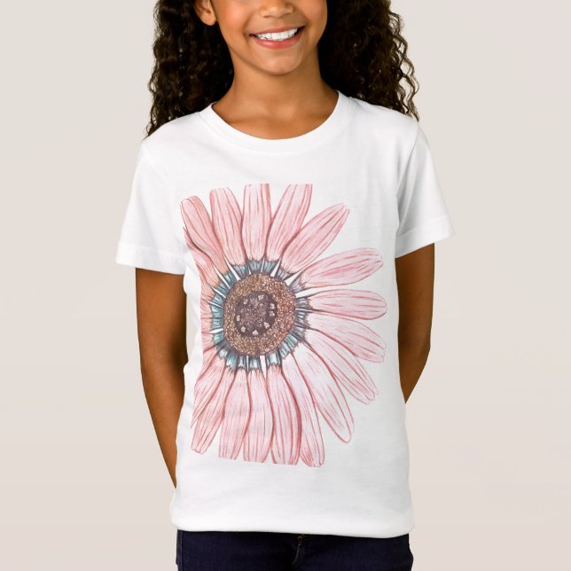 Beautiful Flower T-Shirt (Front)